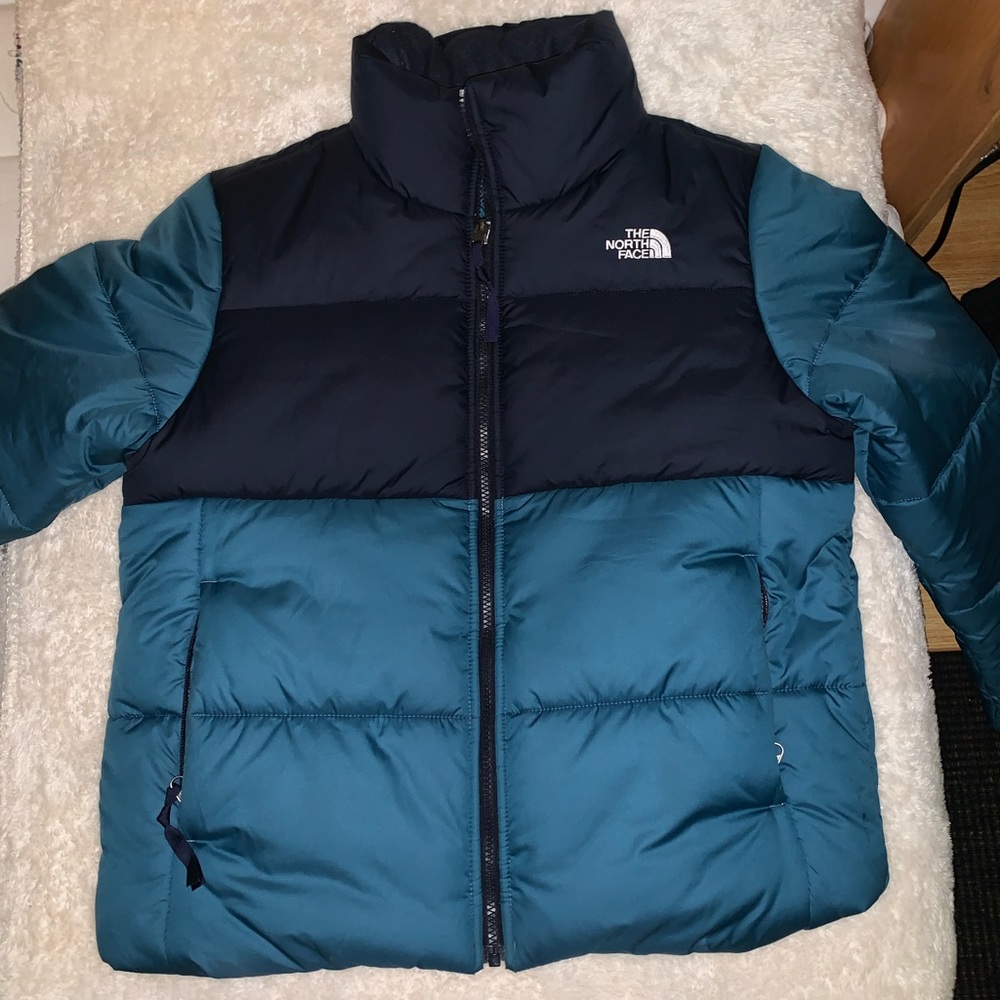 The North Face Saikiru Colorblock Puffer Jacket
